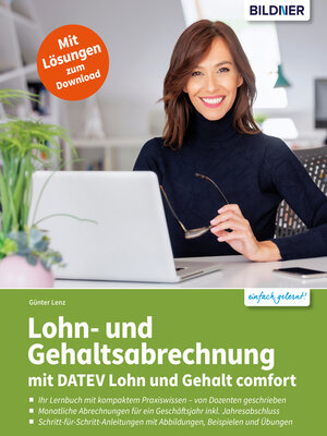 cover image of Lohn- und Gehaltsabrechnung 2024 mit DATEV Lohn und Gehalt comfort